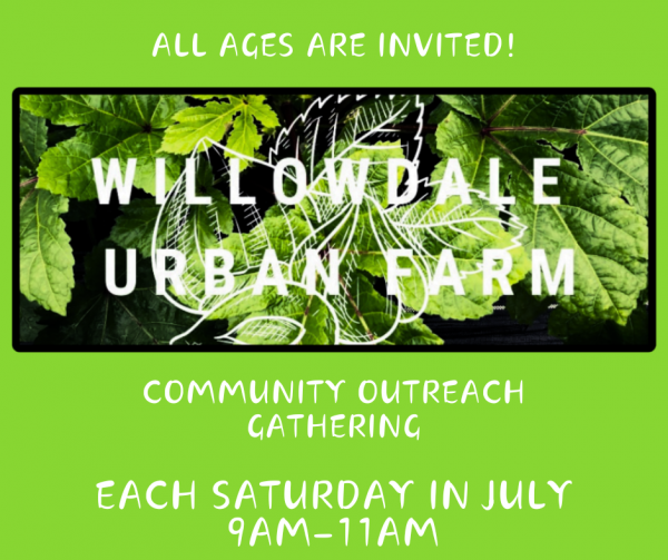 Community Outreach at Willowdale Urban Garden